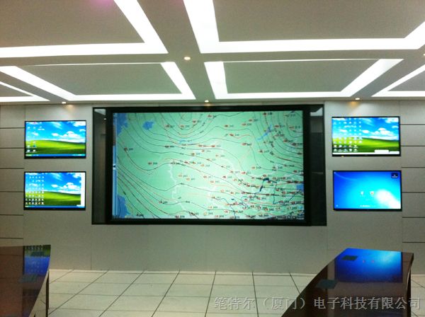 笔特尔DLP无缝大屏幕显示系统助力智慧城市建设