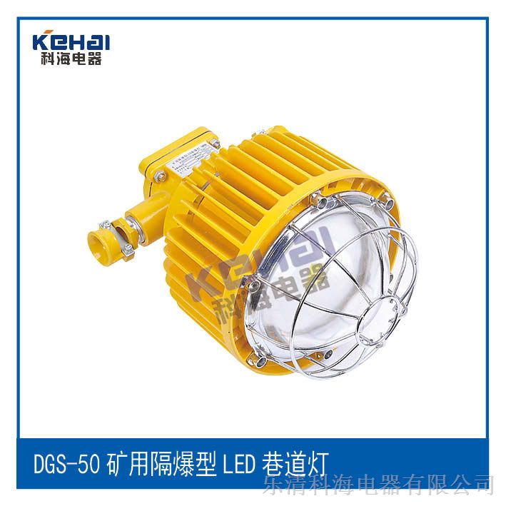 供应DGS50/127L(A)矿用隔爆型LED巷道灯，DGS50/127L(A)科海生产