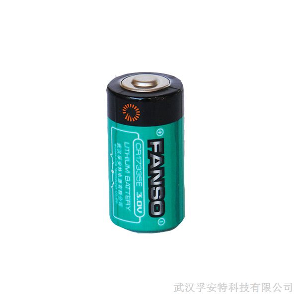 孚安特3.0vCR17335E1350mah锂锰功率锂电池