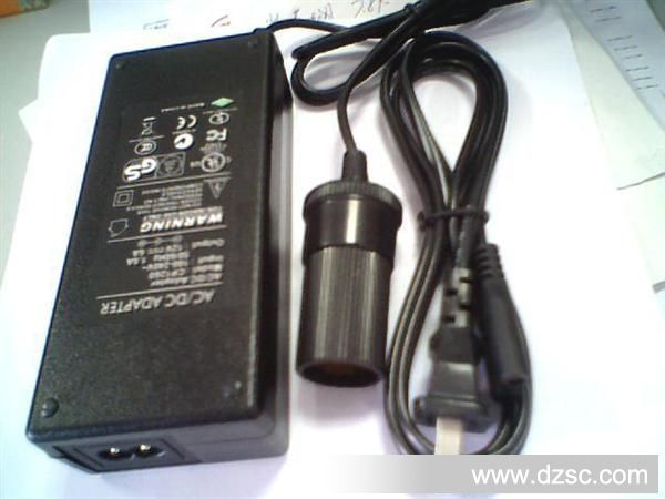 厂家直销桌面式点烟头12V10A/120W电源适配器