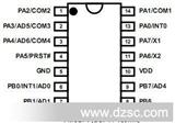 应广PMC271系列单片机 8位ADC  LCD控制 双8位MCU 现货批发
