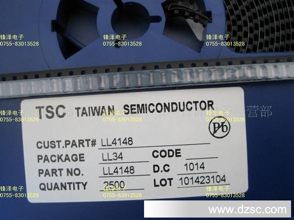 供应TSC台湾半导体LL4148 圆柱体开关二极管