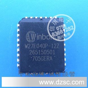 W27E040P-12Z 4M Bit 512K*8 FLASH存储器 【原装品牌】