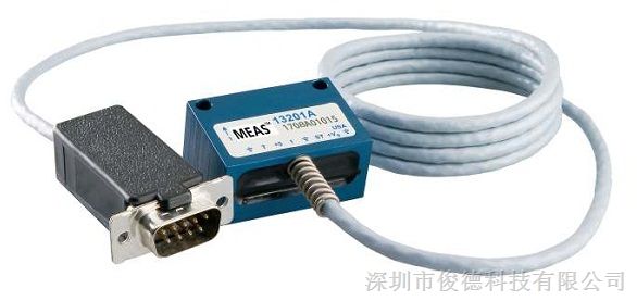 供应MEAS的13201A（单轴）和23201A（双轴）模拟输出加速度传感器