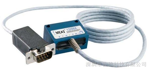 供应MEAS的13208A（单轴）和23208A（双轴）模拟输出加速度传感器
