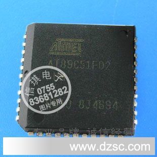 AT89C51ED2 ATMEL FLASH 单片机 MCU PLCC-44封装【原装】