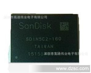 原装 内存闪存IC SDIN5C2-16G闪迪原装16G硬盘 高通伟业供应