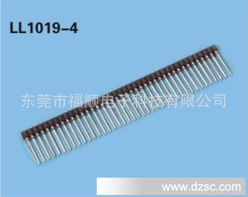 供应 H=1.9mm  2.54间距  1*40/2*40圆孔座的PFC连接器