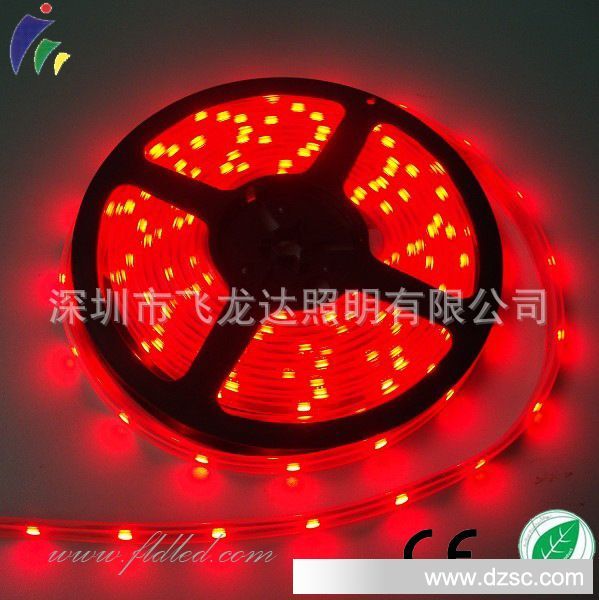 大量生产LED软灯条(红光)  高亮度5050贴片  红光  LED软灯条