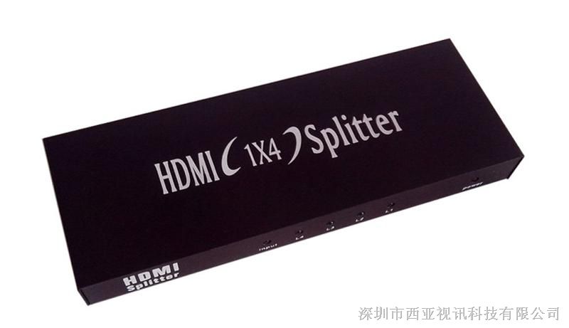 HDMI高清分配器一进四出 支持3D和4K*2K分辨率