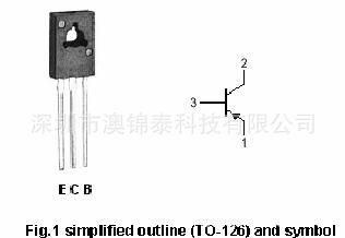 供应三极管2SD669 2SD669A TO-126