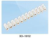 【厂家直销】优质X3系列塑料接线端子排X3－101