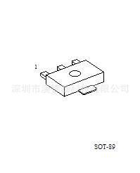 贴片三极管CXT5401 CXT5551 SOT-89