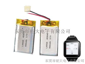 广东智能穿戴手表锂电池厂 定制手表专用电池