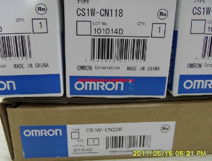 全新原装欧姆龙连接电缆CS1W-CN118原装 现货议价