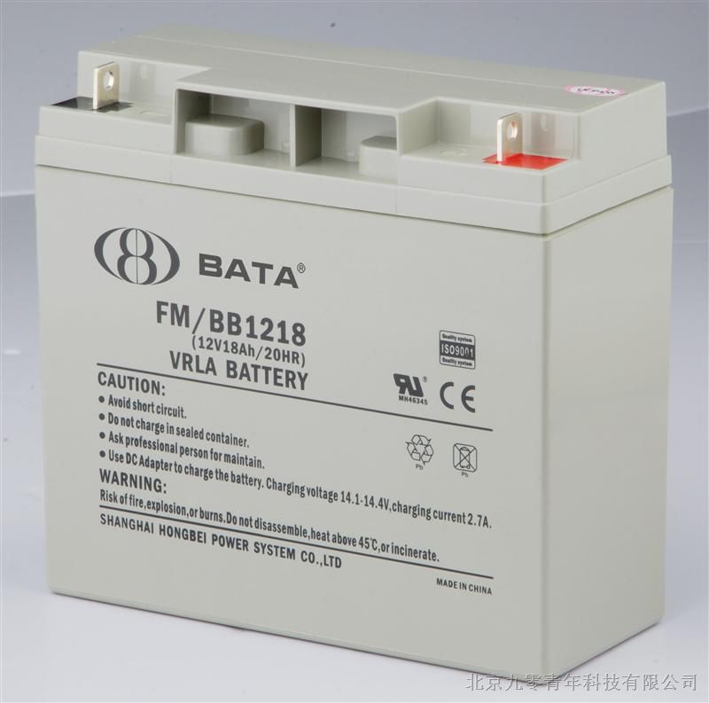 FM/BB1218鸿贝（BATA）蓄电池 （阀控密封式铅酸蓄电池）