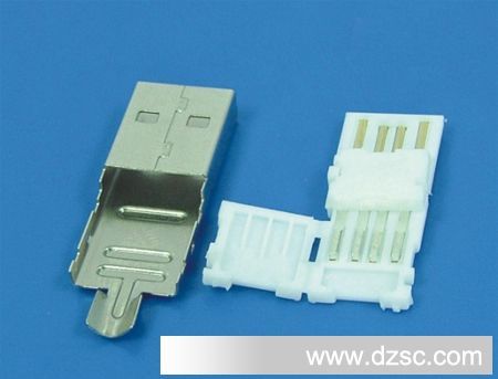 供应USB AM 折叠二件套等电脑周边连接器