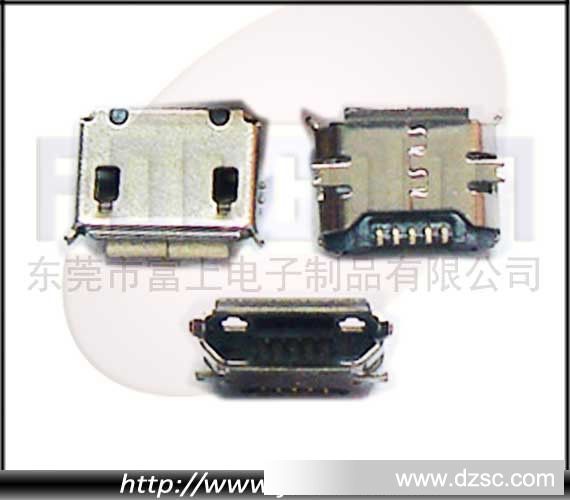 micro usb 5P B FSMT插板