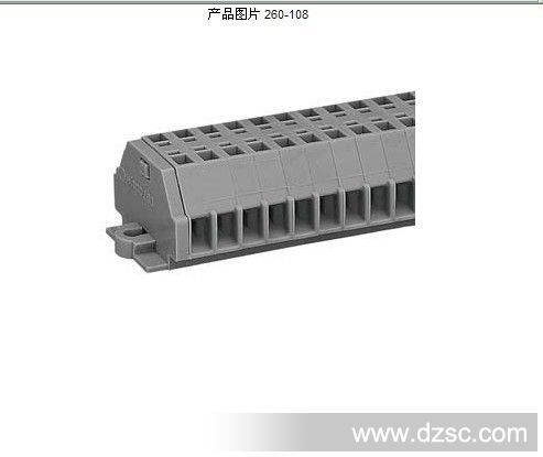 原装万可WAGO 250-108 2线接线端子排  现货  价售