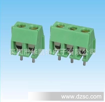 供应DG350-3.5/3.96-2P/3P（中空），深圳市接线端子，PCB螺钉式