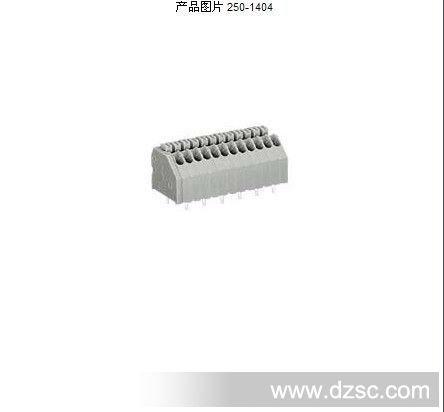原装万可WAGO 250-1404 1线 PCB 接线端子 价售