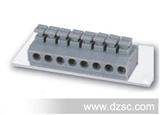 PCB接线端子厂家，弹簧式接线端子LS235-7.5，7.5间距按钮弹簧端
