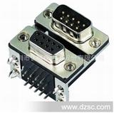 厂商* D-SUB双胞胎连接器 DR9母+DR9公 8.89 PCB板插板焊接