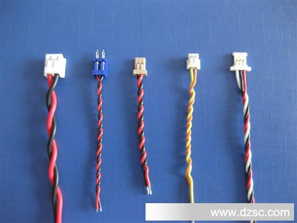加工JST各系列插头线、家电、电池、电子应用品连接器