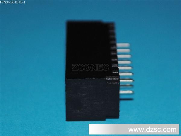 AMP工业电源PCB插座tyco泰科0-281272-1连接器