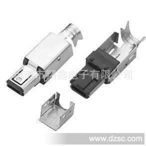 供应MINI USB 4P 公头焊线式B型