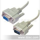 数据连接线 RS232连接线 公对母DB9串口线COM口纯铜 3米