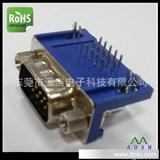 东莞VGA插头制造厂家 HDR 15P *插板式 端子8.89 *产品
