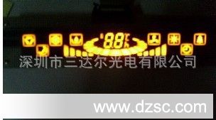 工厂批发供应家电LED数码彩屏显示屏黄光