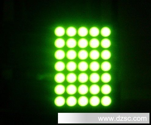 供应F3 F3.75 F5 5X8 双色LED点阵模块