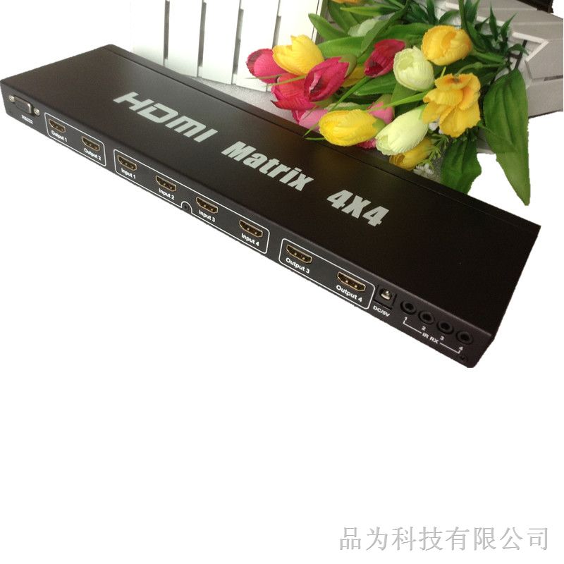 供应HDMI4X4矩阵/HDMI4切4切换器分配器