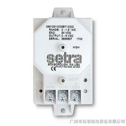 供应SETRA 265 西特微压差传感器 为0.25%F