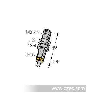 BI1,5U-EG08-AN6X  电感式传感器，电感式传感器价格，图尔克