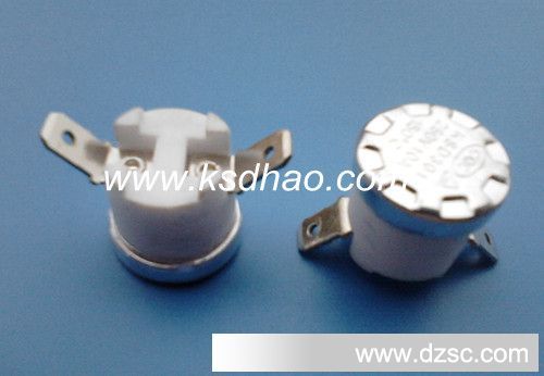 KSD301四角陶瓷壳体温度开关，KSD301四角壳体温控器