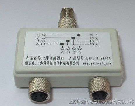 T型接插件可对信号进行分路，可用于受光型光电式传感器和圆柱型接近开关，因为有两种回路，所以必须根据用途区别使用。