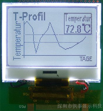 12864呼气式酒精检测仪小尺寸LCD液晶屏