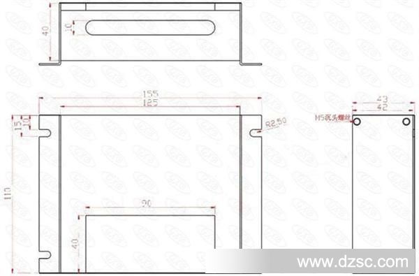 IST-C-045伺服变压器尺寸图