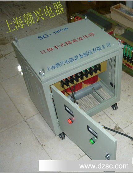 上海赣兴干式三相变压器SBK,JCW-8KVA三相变压器8000va.8kw