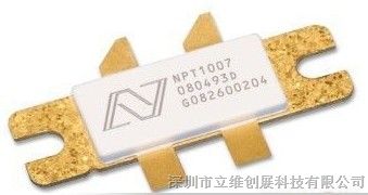 代理Nitronex 200W射频功率晶体管DC-1.2GHz功率放大器NPT1007