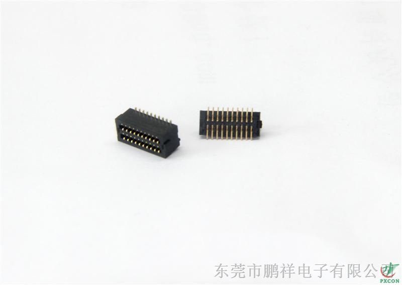 供应0.8MM间距 2*10PIN 板对板连接器