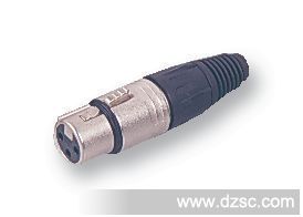 NEUTRIK连接器 NC4FX 音频/视频XLR连接器 电缆安装插座 4路