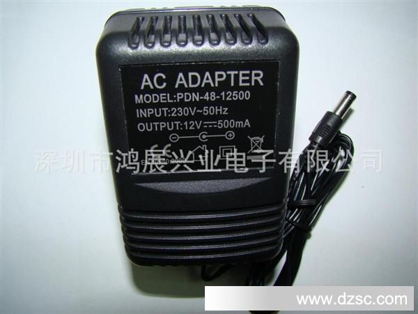 电源制造商-供应交流AC9V500MA足功率电源变压器
