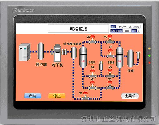 供应显控人机界面SA-10.4A