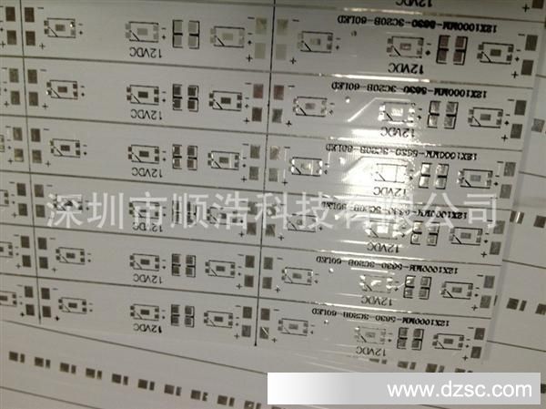 厂家直销LED铝基板 LED日光灯铝基板FR-4玻纤板 PCB电路板