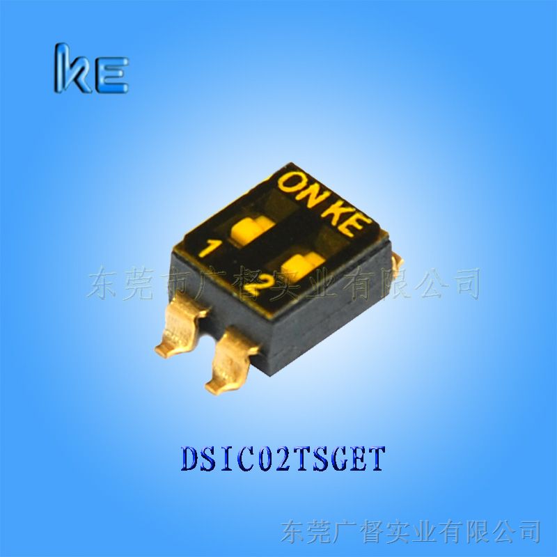供应台湾KE指拨开关(拨码/地址/编码/程式开关,DIP Switch) DSHP02TSGER