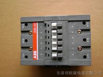 供应ABB三极交流接触器A95-30-11 AC220V